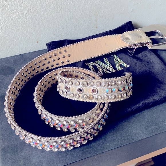 DNA BELT MultiColor Rhinetones - Picture 5 of 5